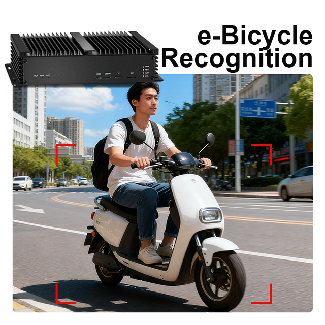 10moons Vehicle Recognition Helmet Detection Ai Traffic IP Network Camera