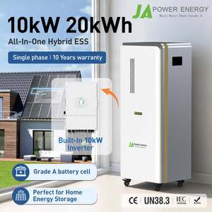 Sistema ESS Todo en Uno JApower 10kW 20kWh Monofásico con <span class=keywords><strong>Inversor</strong></span> Híbrido Deye Integrado y Batería Doméstica LiFePO4 de 51.2V - Product Image 1