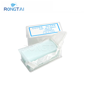 Copertura per microscopio RONGTAI occhiali fabbricazione reparti vetrini per microscopio cina 22x22mm <span class=keywords><strong>vetrino</strong></span> e copricostruttura prezzo - Product Image 5