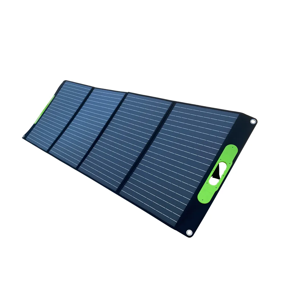 Painéis solares dobráveis portáteis mono 18v para acampamento de 200w a 300w