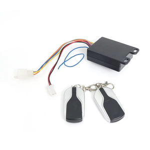 Clokck skuter elektrik, sistem <span class=keywords><strong>Alarm</strong></span> sepeda elektrik, aksesori klakson tahan air Universal 36 v-72 V, skuter anti-maling - Product Image 4