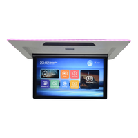 Moniteur de toit rabattable pour voiture Android XTRONS de 17,5 pouces pour Toyota Alphard ANH30 2015-2022, écran tactile IPS, éclairage ambiant