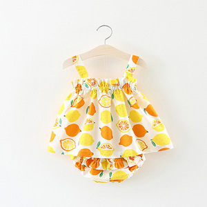 <span class=keywords><strong>De</strong></span> China, venta al por mayor, ropa <span class=keywords><strong>de</strong></span> moda limón vestido con pp pantalones ropa <span class=keywords><strong>para</strong></span> bebé niño - Product Image 1
