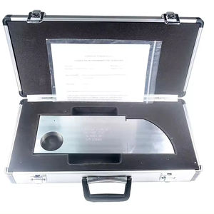 Alüminyum V1 tipi ultrasonik kalibrasyon testi blok inç sürüm IIW tipi 1 blok - Product Image 2