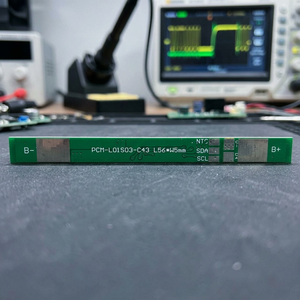 1S 3A BMS สำหรับ3.6V 3.7V Li-Ion/LITHIUM/Li-Polymer ก้อนแบตเตอรี่ LiFePO4 3V 3.2V พร้อมโปรโตคอล I2c และ L56ขนาด NTC * W5 * T2.5mm - Product Image 3