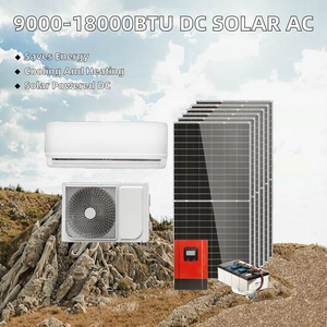 <span class=keywords><strong>Aire</strong></span> <span class=keywords><strong>Acondicionado</strong></span> Solar Híbrido AC/DC de 9000-24000 BTU, 48V, con Sistema de Batería para Calefacción y Refrigeración, para Uso Doméstico - Product Image 2
