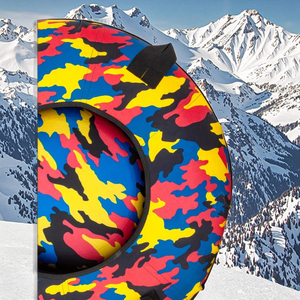 110cm <span class=keywords><strong>bonne</strong></span> qualité meilleur délai de livraison jeux d'hiver fond dur gonflable neige Tube traîneau camion Tube - Product Image 2