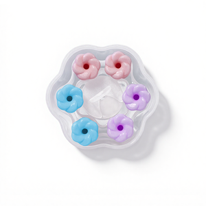 Penutup Telinga Wanita Ukuran Kecil, Peredam Suara, Rebound Lambat, Pengurangan Kebisingan, Dapat Digunakan Kembali, untuk Tidur dan Festival, dengan Kotak - Product Image 1