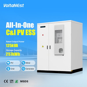 ระบบจัดเก็บพลังงานแสงอาทิตย์แบบไฮบริดแรงดันสูง VoltaNest 125kW 260kWh 257KWH สำหรับเชิงพาณิชย์และอุตสาหกรรม รุ่น VN-AES100/125-HC257 - Product Image 1