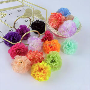 DIY macetas de flores artificiales bombillas <span class=keywords><strong>semillas</strong></span> Clavel flores cabeza flores decorativas y coronas decoración del banquete de boda al por mayor 2025 - Product Image 4