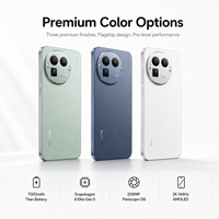 Realme GT8 Pro 5G Versión Global 16GB 1TB Snapdragon 8 Elite Gen 5 7000mAh 120W 200MP Sistema de Imagen Ricoh Teléfono Inteligente Android