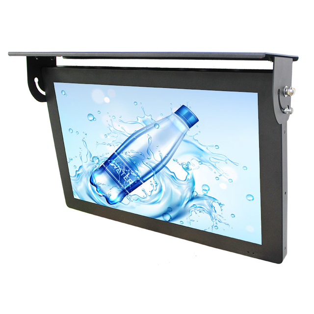 Custom Universal Bus Player Lcd Video Monitor Flip Down Passenger Information System in Bus Digital Tv Screen Display