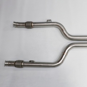 Factory Direct 304 Stainless Steel Valvetronic Exhaust Catback Without Exhaust Tips for Mercedes-Benz C43 W205 2016-2018 - Product Image 5