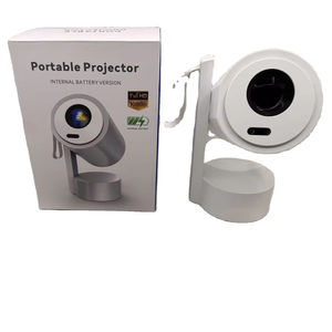 Projecteurs domestiques intelligents Android prêts à l'emploi, Android 11, double WiFi 2.4+5G, projecteur portable, marque YASHIN, vente directe d'usine - Product Image 1