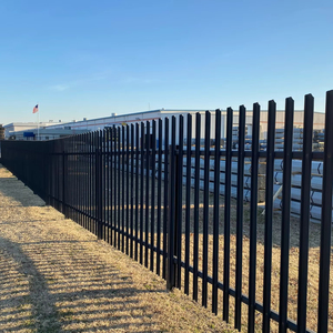 Chất lượng cao mạ kẽm thép đen trang trí hàng rào picket cho màn hình bảo vệ - Product Image 4