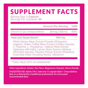 Cápsulas de quemador de grasa OEM Night Time, cápsulas de pérdida de peso, Desintoxicación de salud, limpieza, pérdida de peso, suprime el apetito, aumenta el metabolismo - Product Image 2
