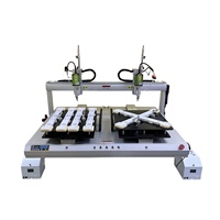 BBA souffleur chargeur vis verrouillage Robot LED Auto visseuse avec double tête de tournevis pour 2 vis différentes alimentation automatique