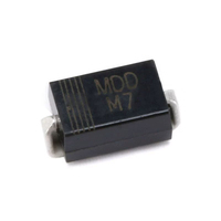 Diode redresseuse 1N4007 4007 M7 1A 1000V DO-41 IN4007, composants électroniques, 1000 pièces/boîte