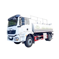 Camion-citerne manuel 10CBM 304 316 Q235B Acier au carbone Aluminium Essence Essence Diesel Kérosène Paraffine Mazout Camion-citerne
