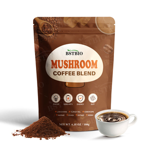 BSTBIO özel etiket ambalaj 6 in 1 7 in 1 organik mantar özü tozu mantar kahve - Product Image 2