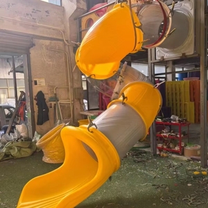 <span class=keywords><strong>Toboggan</strong></span> aquatique en <span class=keywords><strong>spirale</strong></span> jaune pour aire de jeux extérieure, parc aquatique en plastique, commercial, 10 pieds, plateforme fermée, <span class=keywords><strong>toboggan</strong></span> aquatique en <span class=keywords><strong>spirale</strong></span> pour enfants - Product Image 4