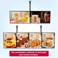 Boîte lumineuse LED ultra-fine pour affiches de films, boîtes lumineuses LED ultra-minces pour menus, boîte lumineuse LED ultra-fine pour la publicité
