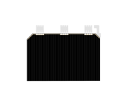 Sel Surya GaAs CIC Triple Junction SC-3GA-2 Efisiensi 30% YIM SPACE Tenaga Surya Orbital untuk Satelit Produsen Langsung