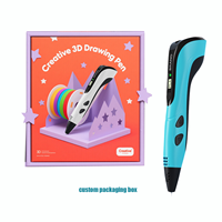Pena gambar 3D hadiah anak-anak TERBAIK UNTUK batang mainan edukasi proyek sekolah pena cetak 3D dengan bahan plastik filamen 1.75mm