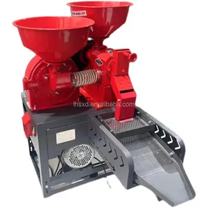 New integrated machine for fine bran rice milling and grinding