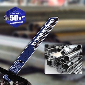 Lâminas de Serra Recíproca de Aço Carbono de Alta Qualidade 200MM 19T para Cortar Madeira e Metal Fino - Product Image 4