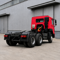 Camion tracteur d'occasion Sinotruk HOWO 371 6x4, 10 roues, Euro 2 Diesel, direction à gauche, Weichai 371HP 31-40T pour le transport minier