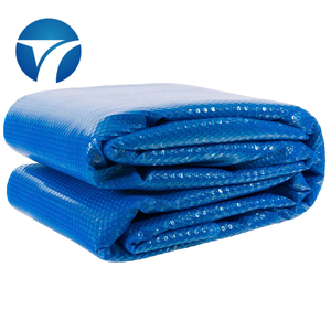 Sıcak satış 400 500 600 mikron yukarıda zemin havuz kapağı kolay Set yüzme havuzu siyah güneş kabarcık kapak filmi için havuz - Product Image 1