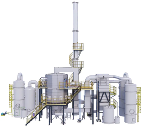 เครื่องปล่อยก๊าซไอเสียสำหรับใช้ในอุตสาหกรรมการพิมพ์สารออกซิไดซ์เพื่อการรักษาสิ่งแวดล้อม - Product Image 3