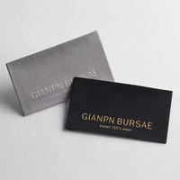 Étiquettes de Vêtements Tissées Damassées Sur Mesure, Personnalisées et Brodées Avec Logo de Marque, Étiquettes de Cou Durables Pour Vêtements