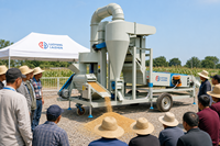 Nettoyeur d'air compact pour maïs, sésame, haricots, machine de nettoyage de graines à faible encombrement