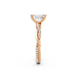 Anillo de Diamante Cultivado en Laboratorio, OEM ODM, Oro Personalizado de 14K/18K/22K, Anillo de Lujo para Mujer, Certificado de Diamante Cultivado en Laboratorio - Product Image 2