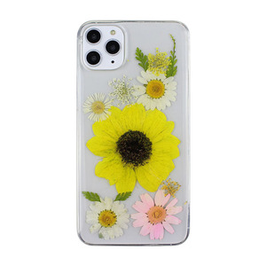 Cover posteriore della cassa del telefono in TPU trasparente Real Flower per iPhone <span class=keywords><strong>11</strong></span> 12 13 14 15 <span class=keywords><strong>Pro</strong></span> Max <span class=keywords><strong>Apple</strong></span> custodie trasparenti per telefoni - Product Image 2