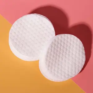 OEM Makeup Remover Pad Premium Cotton Round Organic Disposable Facial Cosmetic Pure Cotton Pads