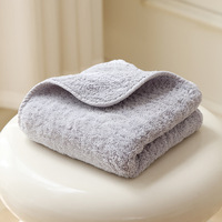 Cotton Towels Extra-Thick Extra-Large Absorbent Soft and Comfortable Face Towels Antibacterial Hemmed Towels for Home Use