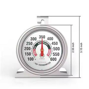 Горячая распродажа, большой циферблат, термометр из нержавеющей стали для выпечки, термометр из нержавеющей стали - Product Image 3