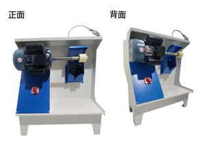 Machine à polir les chaussures électrique à tête unique avec extraction de poussière pour l'industrie de la fabrication de chaussures en cuir - Product Image 5