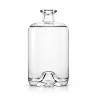 Bouteilles en verre de luxe OEM de grande capacité, forme unique, pour alcool, vin, vodka, whisky, rhum, tequila, emballage