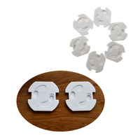 Protection enfant, couvercle en plastique pour la sécurité électrique, norme européenne, anti-électrocution, couvercle de prise de courant pour la sécurité des bébés