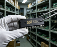 Chip de Almacenamiento de Programa EPROM DIP32 ST Micro 64K, Borrable con Rayos UV, Vintage 27C5512-70-30-PG