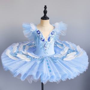 Tutu de ballet professionnel pour femmes, Lago des cygnes, variation de l'oiseau bleu, costume de scène, tutu de ballet classique moins cher - Product Image 1
