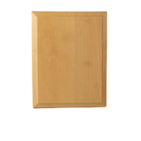 Plaque de récompense en bois MDF brun foncé poli, personnalisable, pour gravure laser promotionnelle, vente en gros