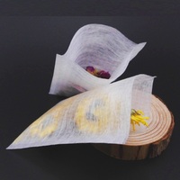 Sachet de thé en fibre de maïs thermoscellé avec sac de séparation des résidus