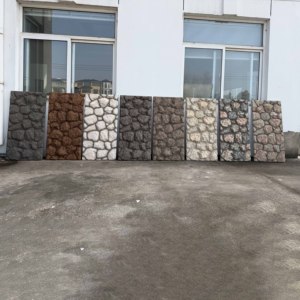 Pierres artificielles <span class=keywords><strong>pour</strong></span> jardin, panneaux muraux en <span class=keywords><strong>pierre</strong></span> PU imitation, panneaux muraux <span class=keywords><strong>pour</strong></span> décoration intérieure et extérieure, contour de cheminée - Product Image 5