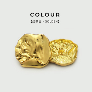 Thời Trang Kim Loại Nút Thiết Kế Đơn Giản Kim Loại Trim Vàng Bạc Phù Hợp Với Áo Khoác Áo Len Nút - Product Image 5