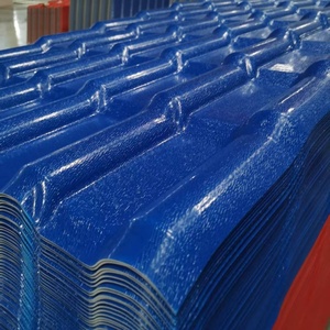 Tuiles de toiture modernes à isolation thermique écoénergétique en ASA PVC, tôles ondulées en UPVC fabriquées à <span class=keywords><strong>la</strong></span> machine, revêtement pour villas, garantie 5 ans - Product Image 4